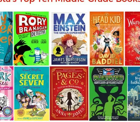 Toppsta's Top Ten Middle-Grade Books 2018